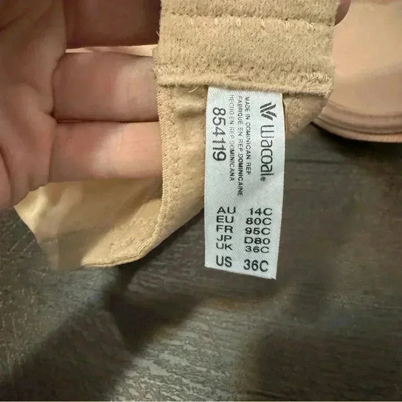 NWT Wacoal  Red Carpet Strapless Underwire Bra 36C - Picture 5 of 5